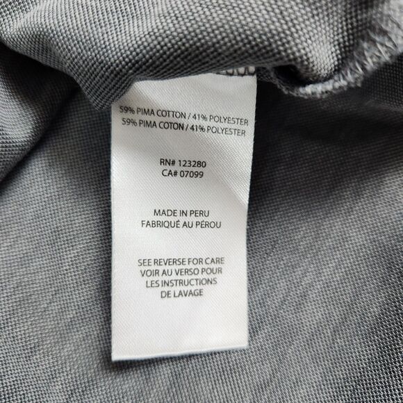 Travis Mathew Men Shirt 2XL Polo All Over Print Light of the Valley Performance - Picture 8 of 12